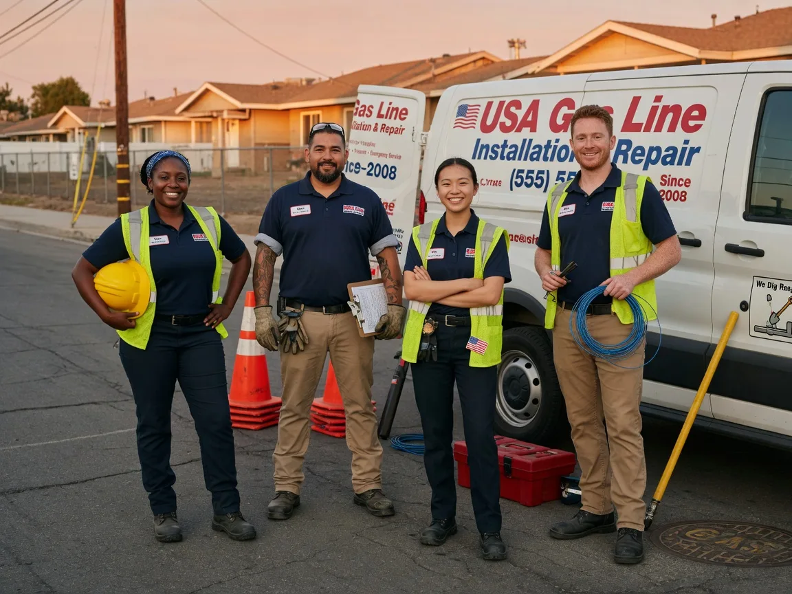 Gas Line Installation company in Nunapitchuk, AK